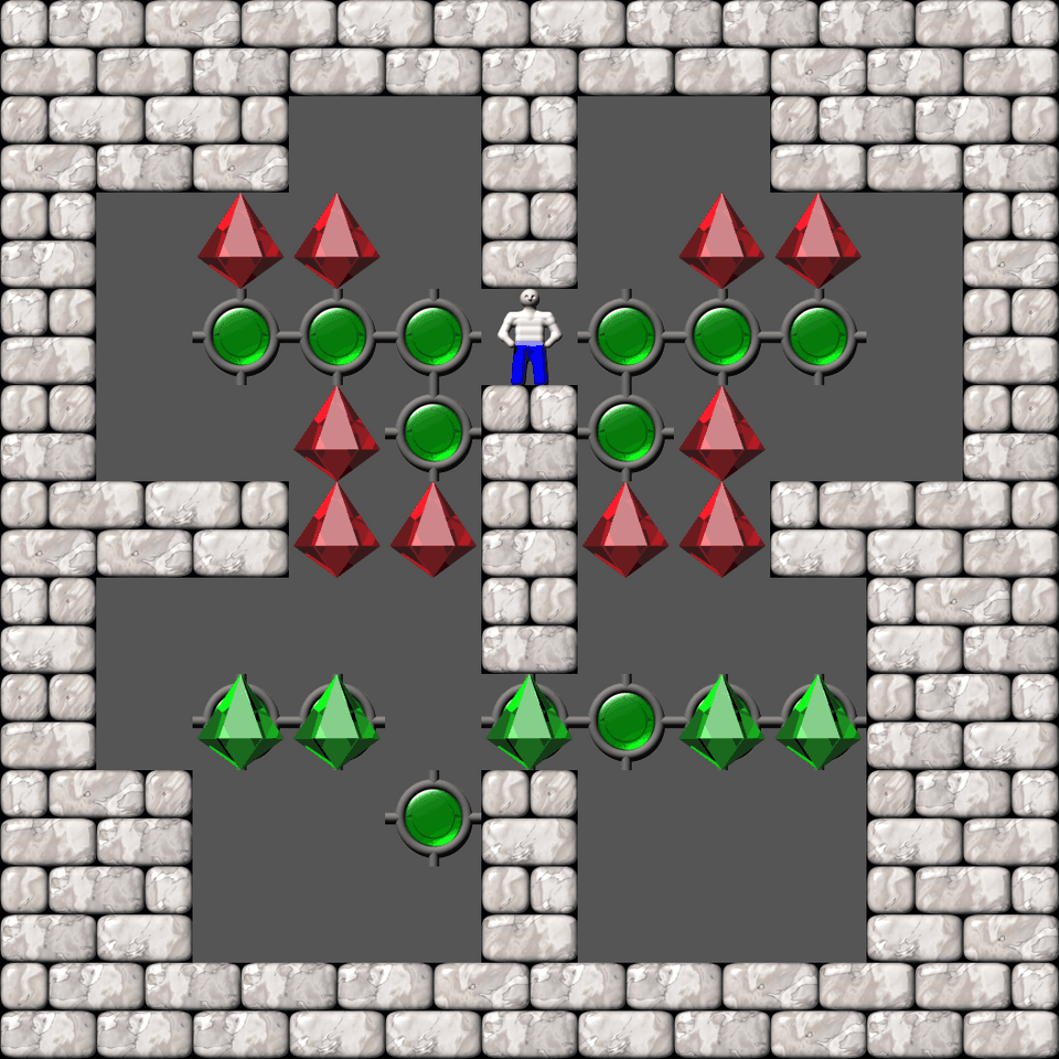 Сокобан More Bugs collections уровень 565